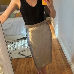 •Sequin Skirt•